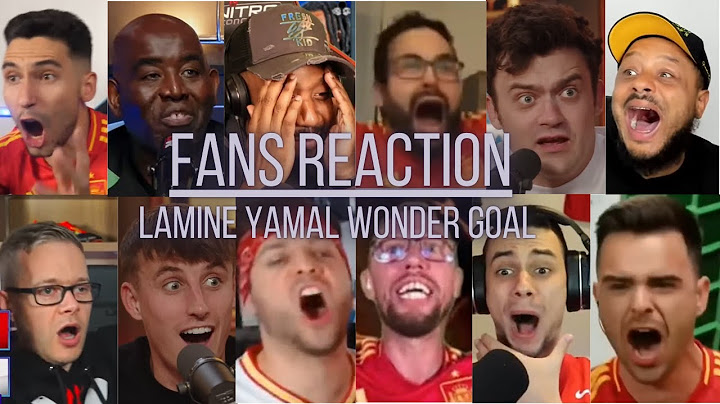 FANS REACTION TO LAMINE YAMAL WONDER GOAL AGAINST FRANCE