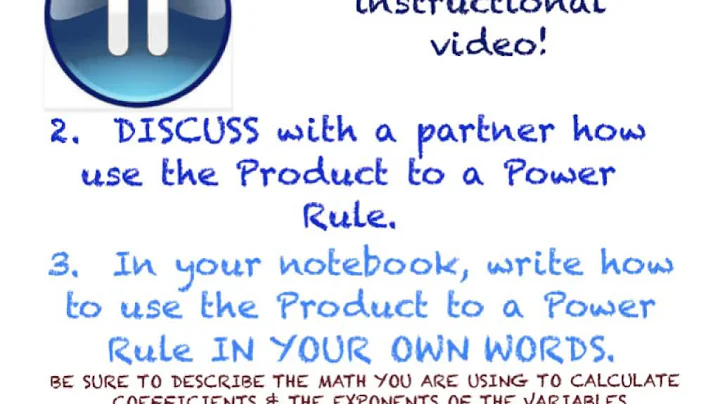 13.2 Day 2  Product to a Power & Quotient to a Power