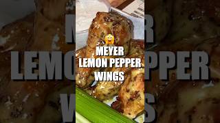 MEYER LEMON PEPPER WINGS! Another winner!