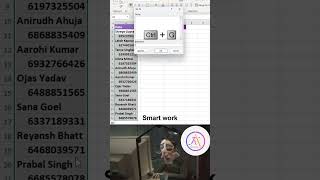 Stop Wasting Time in Excel! 🤯 Excel Smart Work Trick #shorts