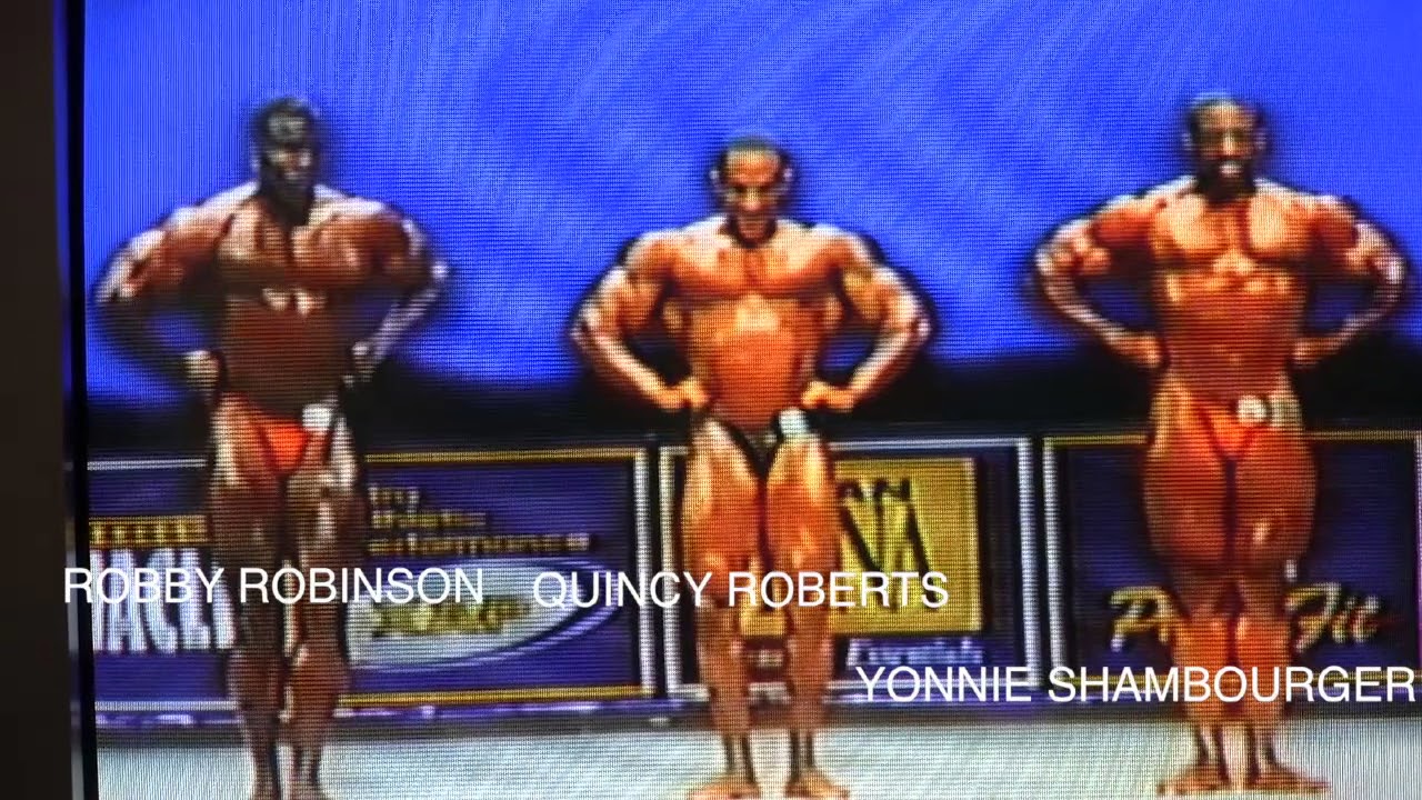 weight loss surgery QUINCY ROBERTS POSEDOWN 1999 MASTER'S OLYMPIA