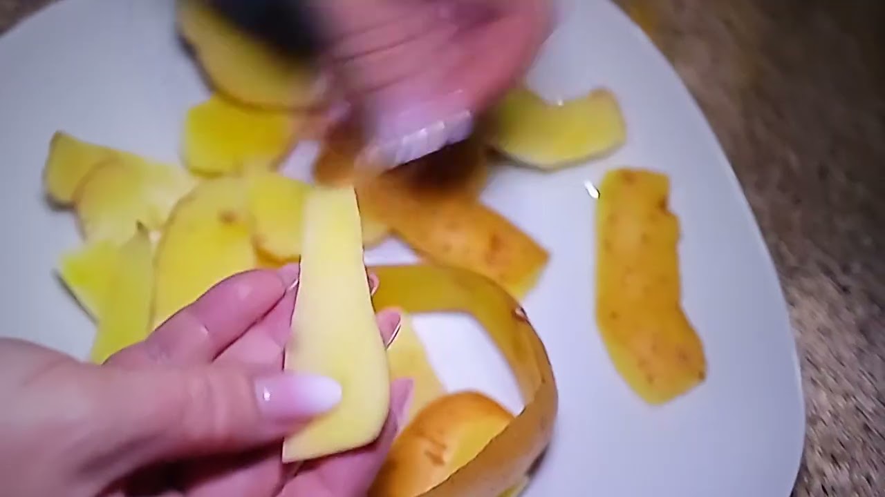 About potato peels