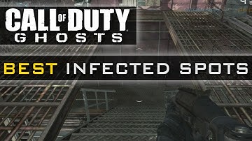 CoD Ghosts BEST Infected Spots On Every Map - All Maps