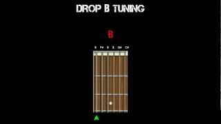 Guitar Tuning - Drop B