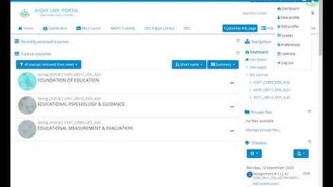 How to change AAGHI LMS PORTAL User Name or Password.