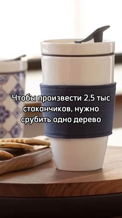 Многоразовые стаканчики для кофе спасают природу💚🌍 #заэкологию # ...
