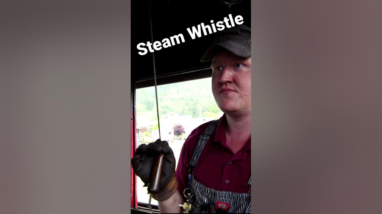 Steam Engine Whistle #steamtrains