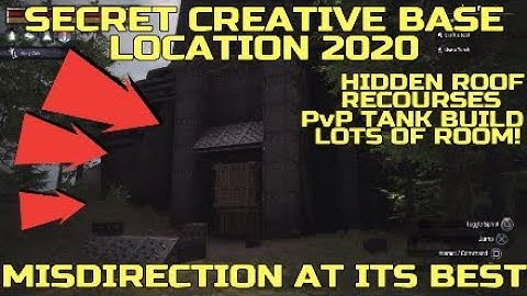 Secret Creative Base Location For Solo & Team Players on Conan Exiles | MISDIRECTION PvP DESIGN 2020