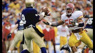 1989 #9 USC at #1 Notre Dame 1 of 1