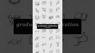 Graduation SVG Bundle, 55 Grad Cap & Diploma & More Designs | Graphic Resources Release