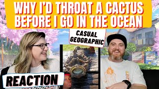 HatGuy & Nikki react to @mndiaye_97 "Why I’d Throat a Cactus Before I Go In The Ocean"