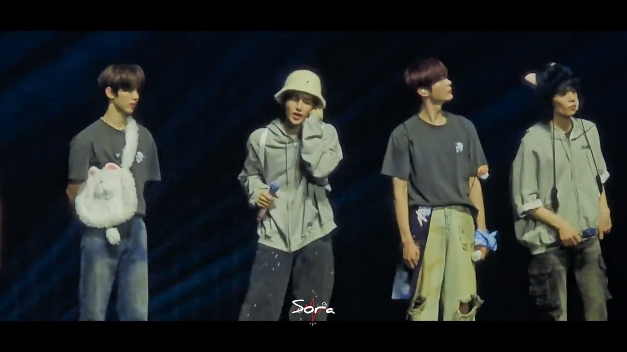 251115 Zerobaseone ZB1 Here & Now World Tour in SG covers JJ Lin's Twilight Cam 