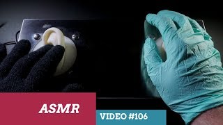 ASMR Video Intense Latex Gloves Ear Massage , Touching & Patting Down - (No Talking)