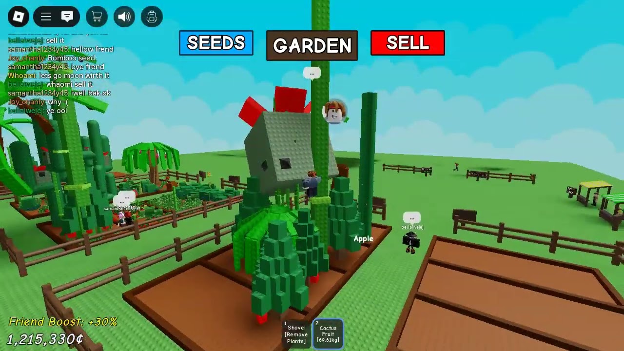 How To Collect Cactus In Grow A Garden Roblox The Tube 