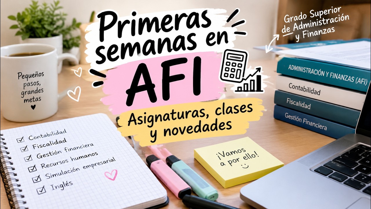 Primeras semanas en AFI: asignaturas, clases y novedades - YouTube