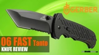 Gerber 06 Fast Tanto Folder Review | OsoGrandeKnives