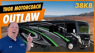 Mean Green Toy Hauler Motorhome Machine!