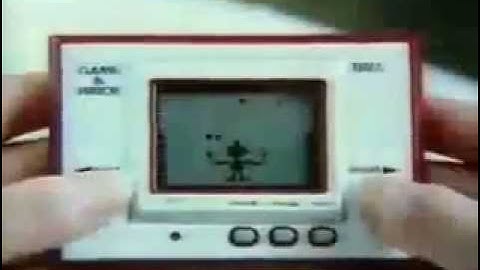 Very first Game and Watch Commercial [1980]