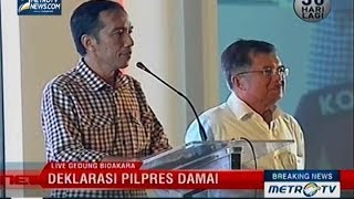 Download lagu Deklarasi Pilpres Damai, Pidato Politik Joko Widodo