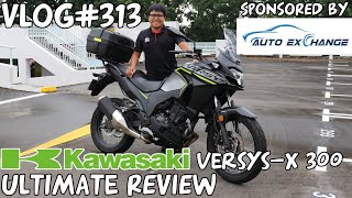 Vlog#313 The Ultimate Kawasaki Versys-X 300 Motorcycle Review Singapore