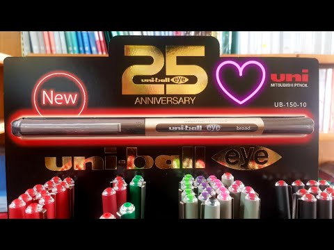تجربة اقلام حبر يوني بول و الوان اول مرة تنزل        25 