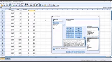 Creating a Case Number using the Compute Variable Function in SPSS