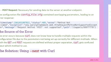 How to Use GET and POST Methods in a Single Curl Configuration File