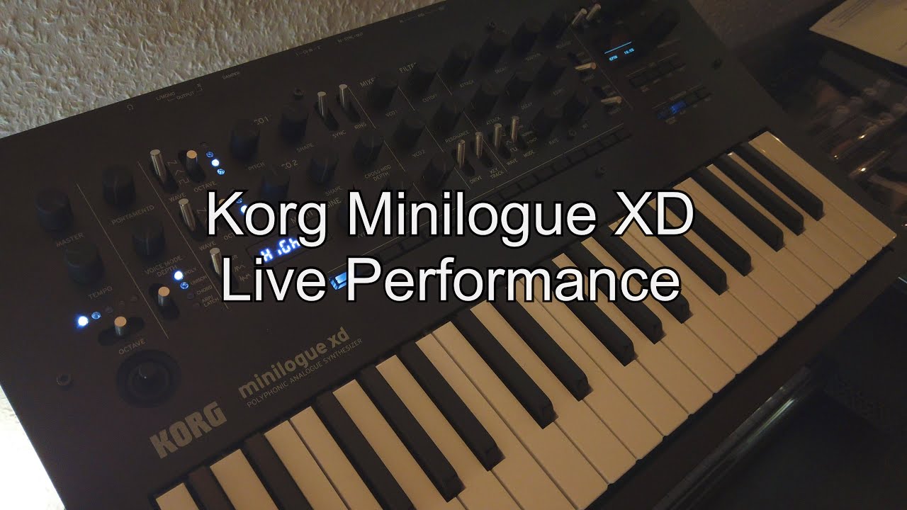 Korg Minilogue XD Demo - YouTube
