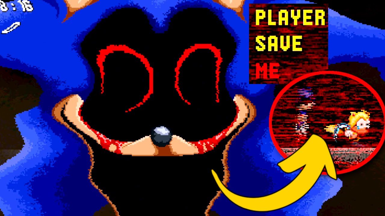 Sonic.EYX (EYX) - Mysterious Creepy Rom Hack Found! + Secrets