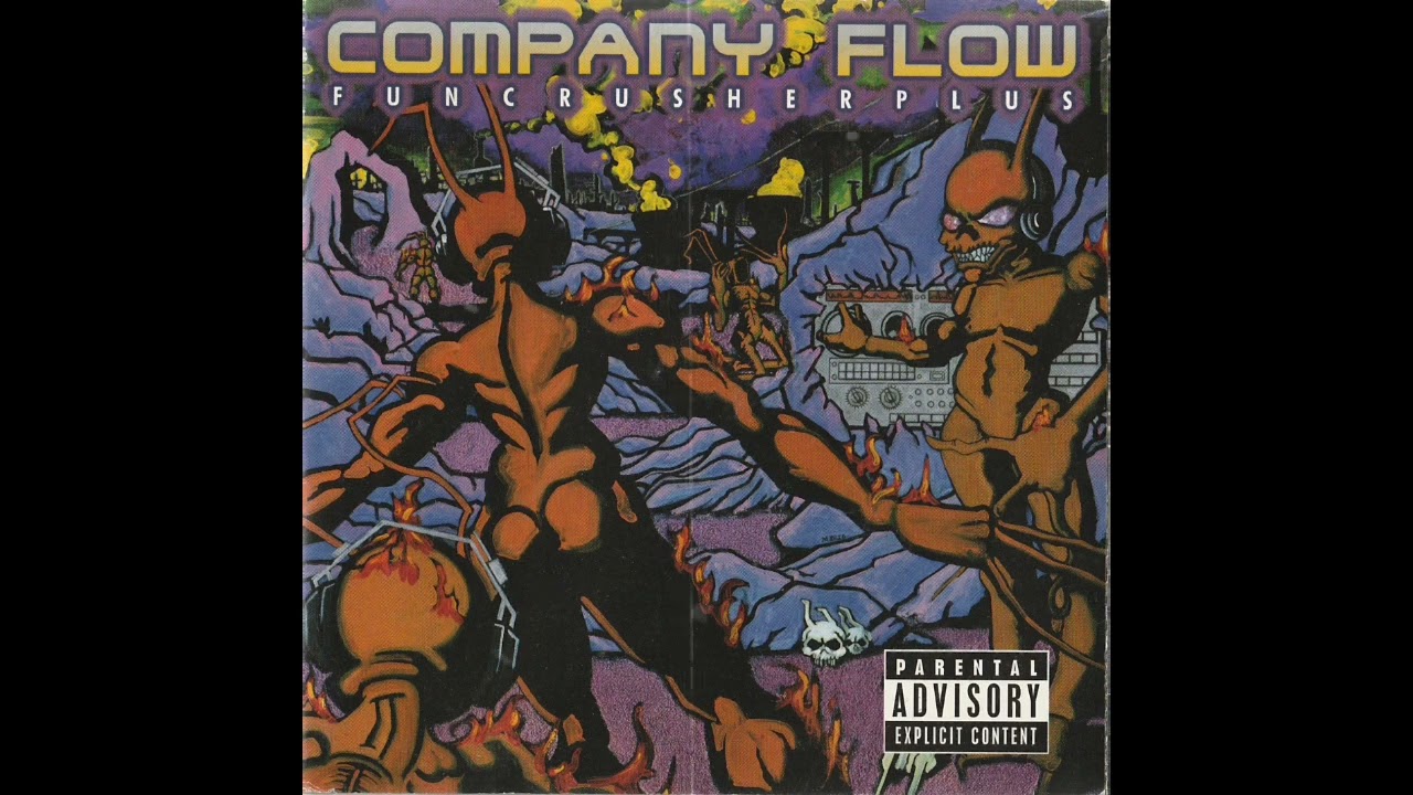 COMPANY FLOW “FUNCRUSHER PLUS” (1997 RAWKUS RECORDS) EL-P , BIG JUSS ,  MR.LEN