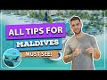 ☑️Todas the MALDIVES ISLANDS tips! Don&#39;t travel without seeing them! Where to stay, islands...