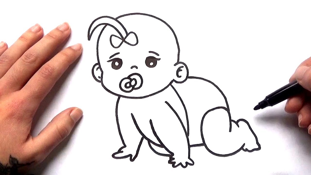 Cómo dibujar un BEBE Kawaii paso a paso fácil - thptnganamst.edu.vn