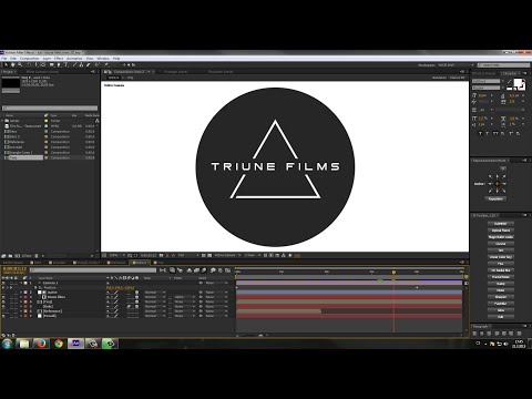 CZTUTORIÁL – After Effects 181 – Triune films intro