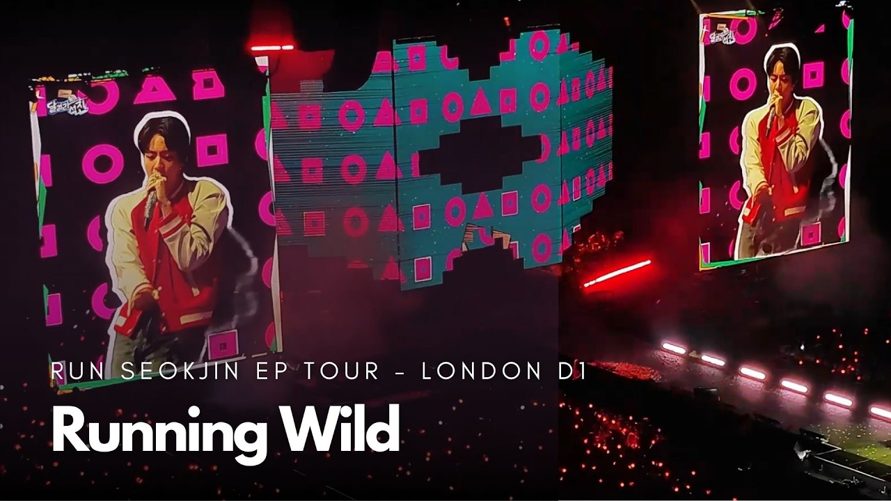JIN - Running Wild | RunSeokjin Ep Tour - London D1 250805 (LIVE