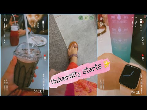 Another semester starts || University vlog || ayeshalicious