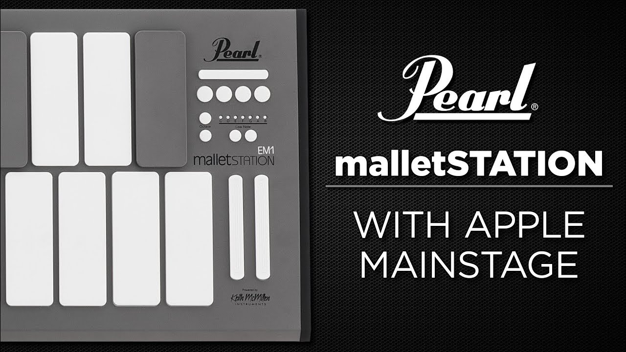 Pearl malletSTATION Connecting to Apple MainStage YouTube