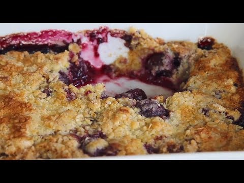 Old Fashioned Cherry Crisp // Kevin Is Cooking