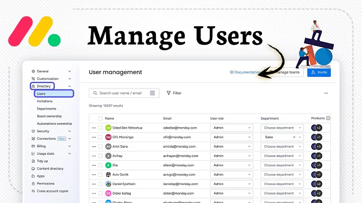 How to Manage Users In Monday.com (Basic Team Setup)