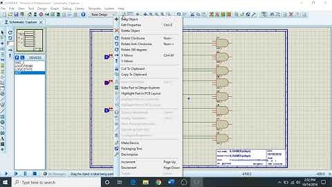Membuat rangkaian 3Data input 2 data output 3-to 8 decoder dengan proteus