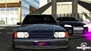 Crazy Drift stunts and Tandem with @NikoRomero in Car Parking Multiplayer screenshot 4