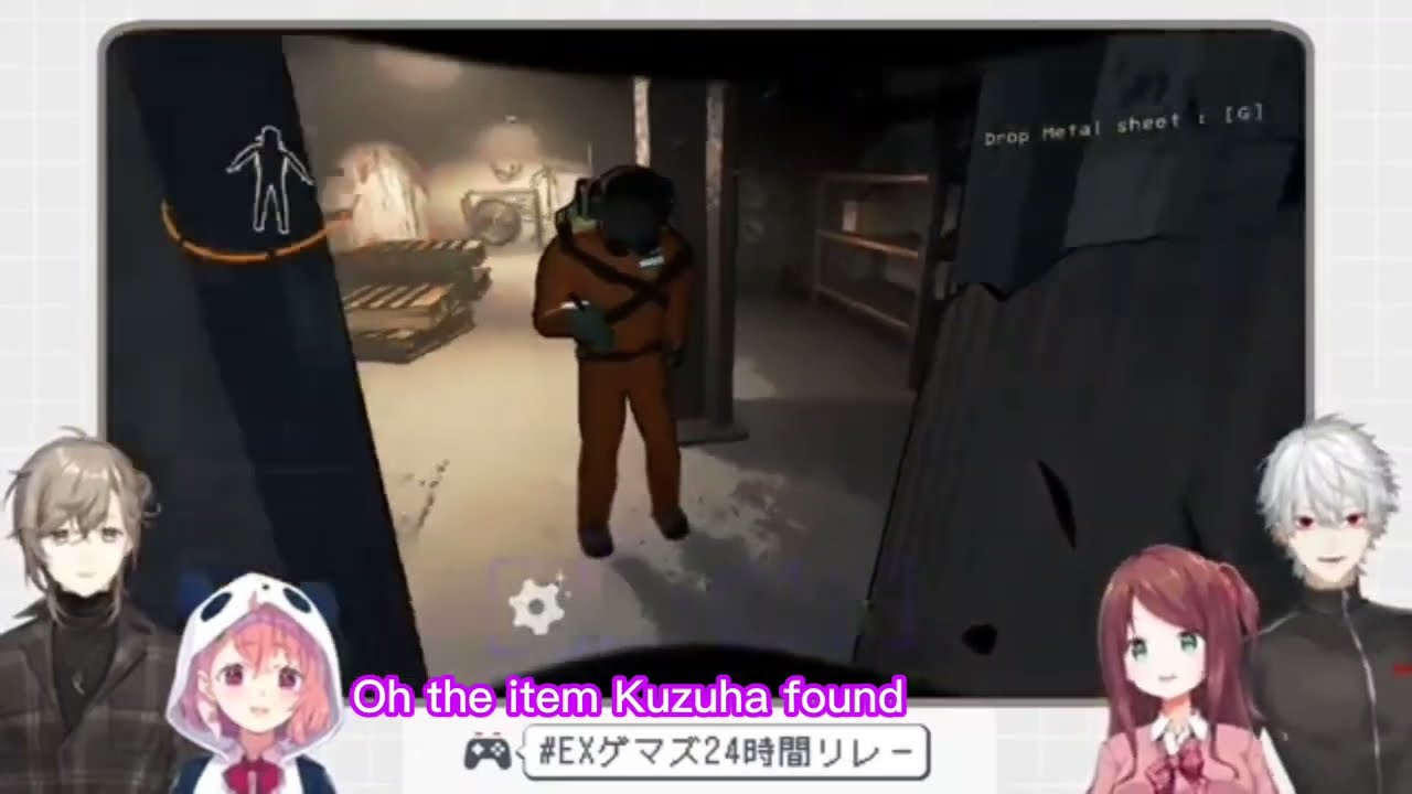 [EX Gamer 24 Hour Relay Stream] Lethal company clips EN subs w Kanae/Sasaki/Kuzuha/Akabane