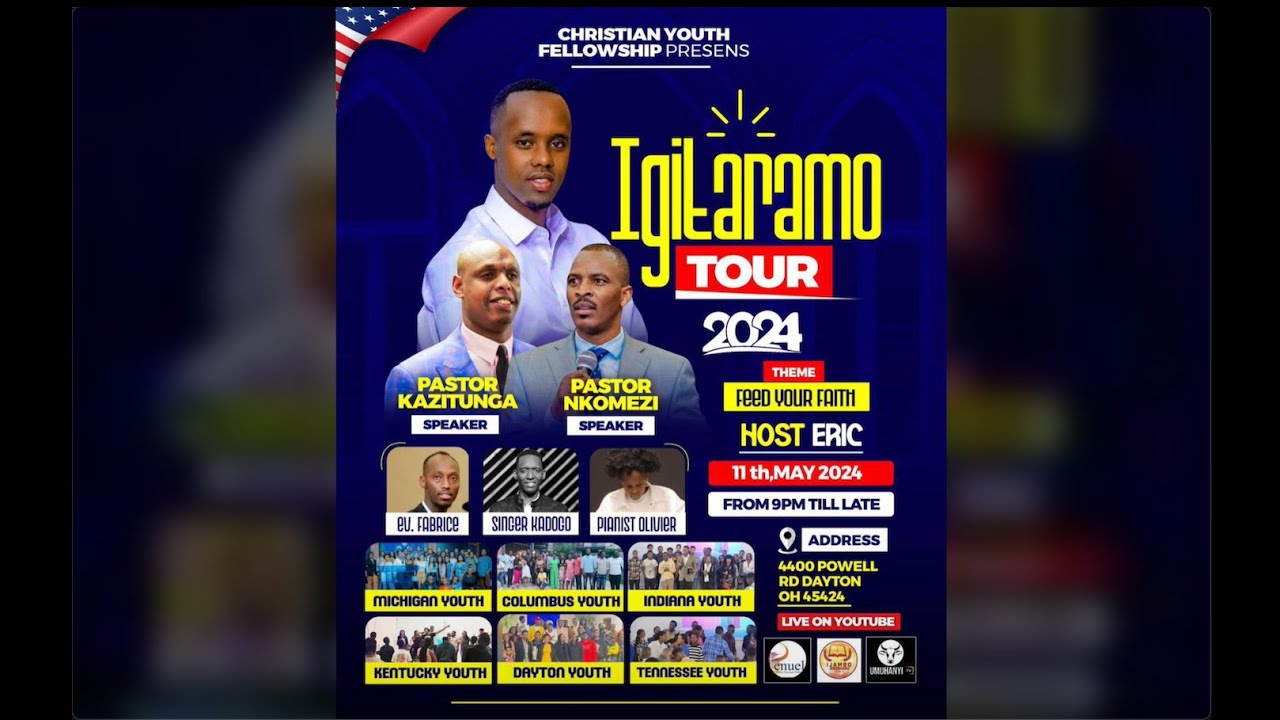 Igitaramo Tour Dayton with Past. Nkomezi & Past. Kazitunga// Feed your Faith.