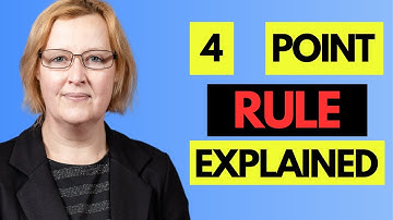 What EXACTLY Is The 4 Point PIP Rule?