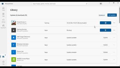 Use Microsoft Store app to fix Forza Horizon 5 