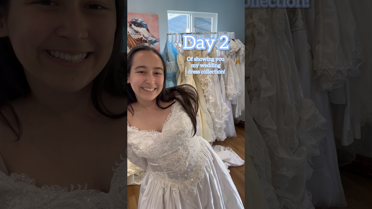 Моя ОГРОМНАЯ коллекция свадебных платьев!