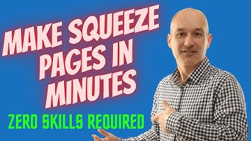 How To Make A Squeeze Page On Wordpress Without Any Skills or Qualifications In Just A Few Minutes