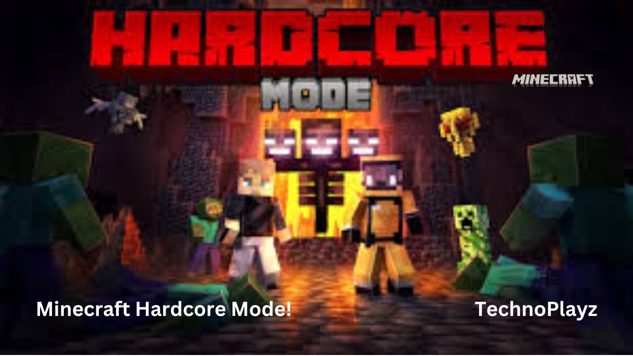 I played Minecraft Hardcore Mode for the first time... | Minecraft ...