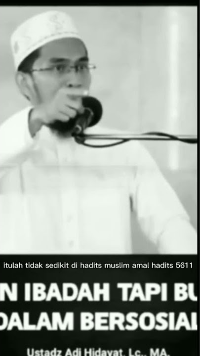 Rajin ibadahnya tapi lisannya suka menyakiti orang lain