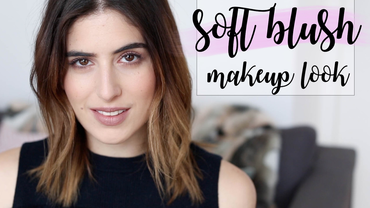 SOFT BLUSH MAKEUP TUTORIAL Lily Pebbles YouTube