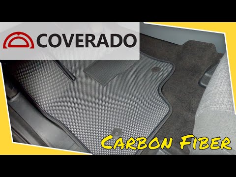 COVERADO F150 FLOOR MAT REVIEW | Carbon Fiber Floor Mats